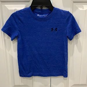 Boys Blue Under Armour T Shirt